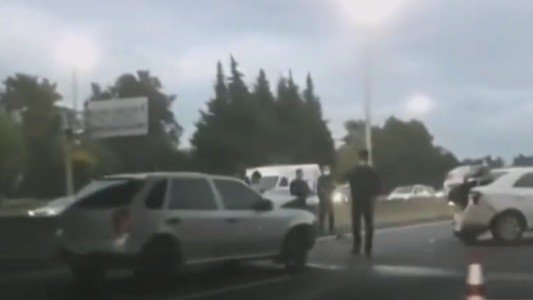 Dos heridos en un choque mútiple en Panamericana: colisionaron 14 vehículos