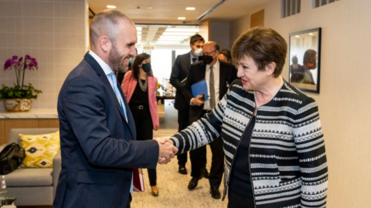 Guiño de Georgieva a Guzmán tras la reunión con el FMI: "Discutimos la inflación y el progreso" del programa