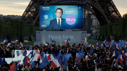 Emmanuel Macron fue reelegido como Presidente de Francia