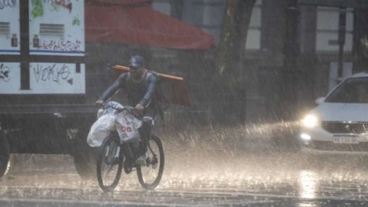 Alerta meteorológico: hasta cuándo seguirán las fuertes lluvias en el AMBA