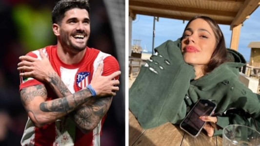 El mensaje que le escribió Rodrigo de Paul a Tini en Instagram y que después eliminó