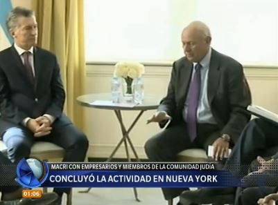 Macri concluyó la actividad en Nueva York