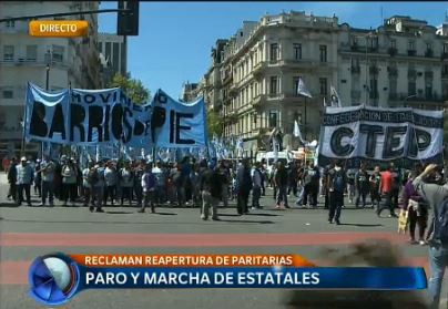 Hoy paran estatales, médicos y docentes