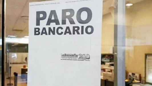 Mañana habrá paro bancario