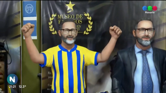 Gerardo Rozín fue inmortalizado en el Museo de los Famosos