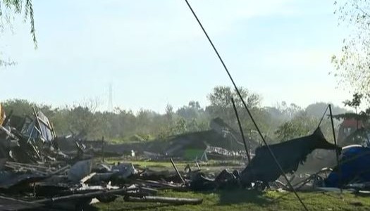 Incidentes en Moreno: la Policía desalojó un predio en el que funcionaba la Feria de Las Flores