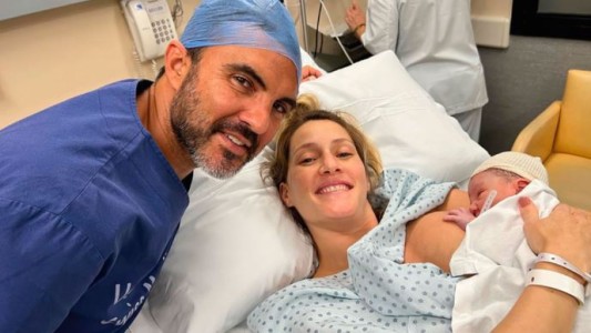 Mica Viciconte y Fabián Cubero publicaron la primera foto de su hijo