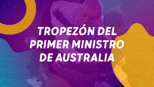 Tropezón del Primer Ministro de Australia #BuenFlash