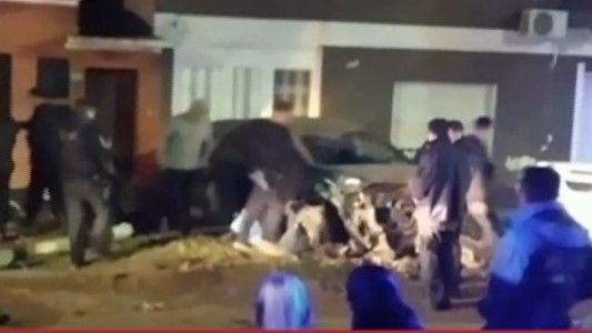 Video: Delincuentes chocaron a un padre y su hijo de 10 años en San Miguel