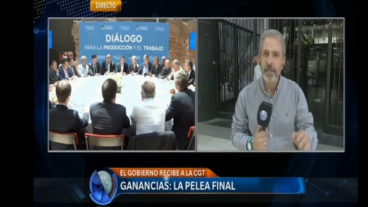 Ganancias: el Gobierno recibe a la CGT