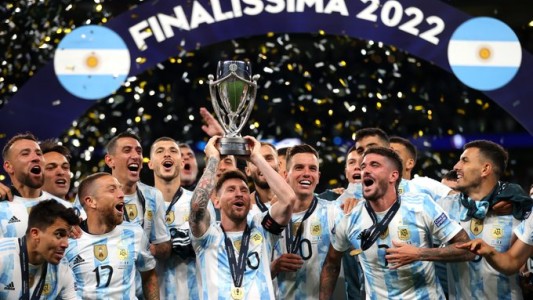 Argentina goleó a Italia y se quedó con la Finalissima