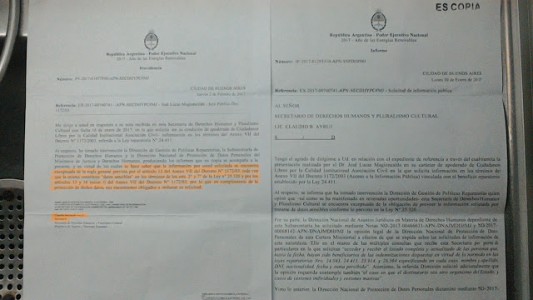 Niegan información sobre indemnizaciones por terrorismo de Estado