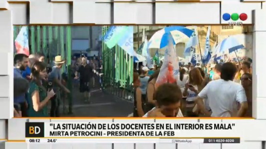 "Haya o no acuerdo, no habrá clases lunes y martes", dicen desde la FEB
