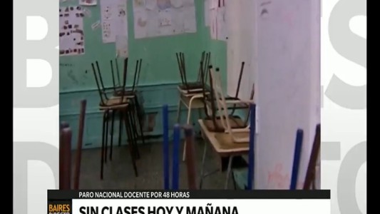 Comienza el paro docente en reclamo de una paritaria nacional