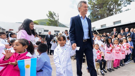 Macri inaugura el ciclo lectivo en Jujuy
