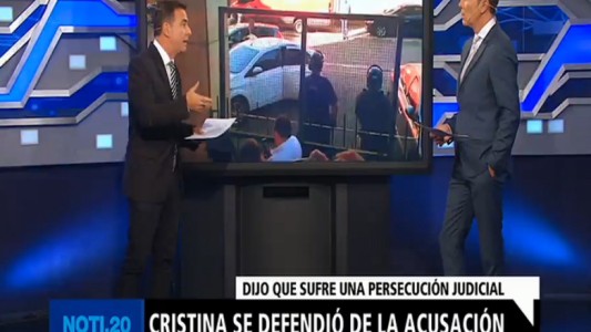 Cristina ya está en Comodoro Py para su tercera indgatoria