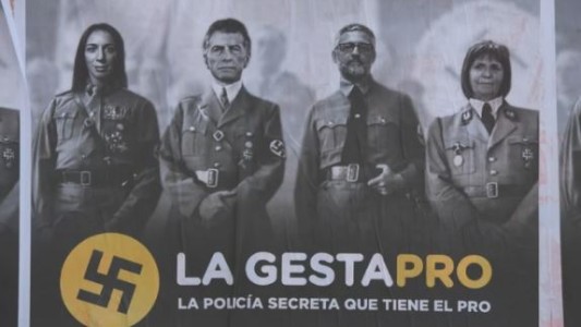 Confirman la falta de mérito para los acusados de pegar afiches con dirigentes del PRO con simbología nazi