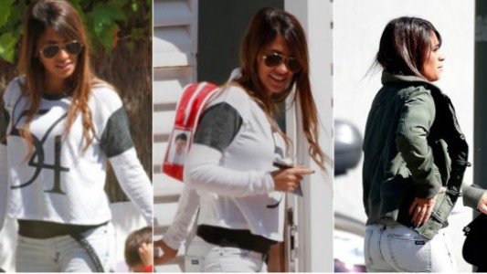 Las fotos que hacen crecer los rumores de embarazo de la novia de Messi