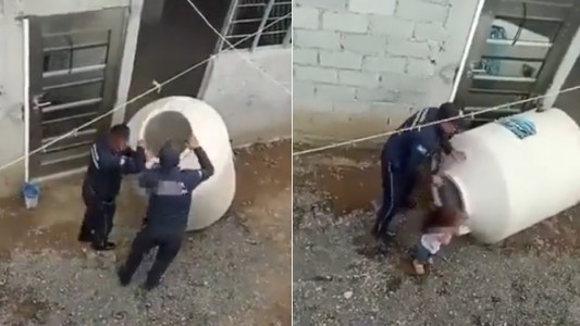 Rescataron de un tanque de agua a una nena de 3 años: la dejaron ahí sus padres para ir a trabajar