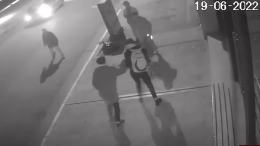 Video: el momento en el que matan al turista que había ido a festejar su cumpleaños a Mar del Plata