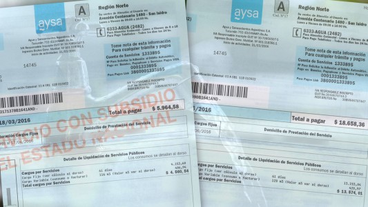 Oficializan los aumentos de AySA para 2022: 20% en julio y 10% en octubre