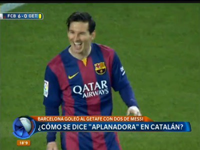 Otra goleada del Barcelona con todas sus estrellas