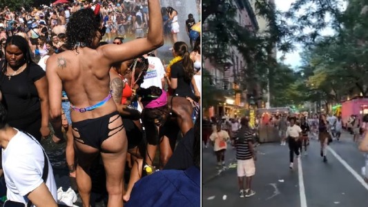 Pánico y estampida en desfile del Orgullo en Nueva York: confundieron fuegos artificiales con disparos