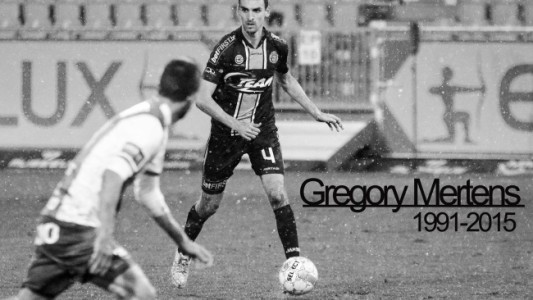 El futbolista Gregory Mertens murió tras sufrir un ataque al corazón en la cancha
