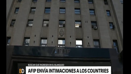 Blanqueo: mandan intimaciones a countries