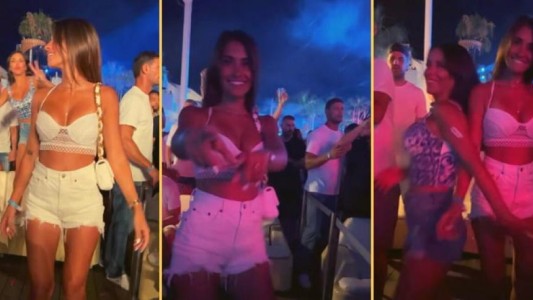 Video: el baile de Antonela Roccuzzo que fue filmado por Messi en una fiesta en Ibiza