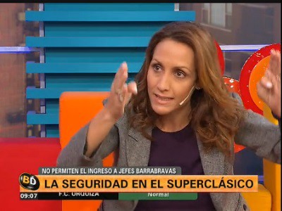 Florencia Arieto: "los barras son impunes pero no tontos"