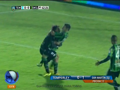 San Martín de San Juan derrotó a Temperley en el sur