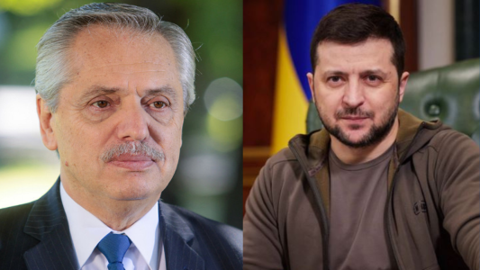 Por primera vez desde la invasión, Alberto Fernández hablará con el presidente Ucrania Volodimir Zelenski