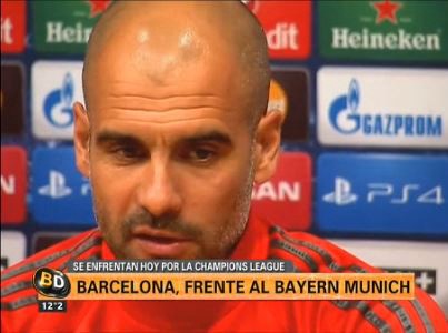 Pep Guardiola: "No estoy aquí para recibir un homenaje"