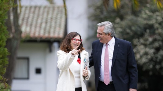 Alberto Fernández recibió a Silvina Batakis en Olivos