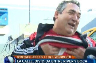 La calle, dividida entre River y Boca