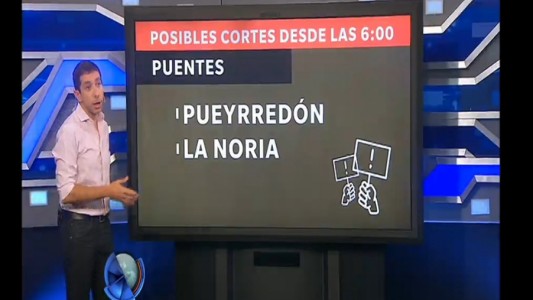 Paro nacional: posibles cortes desde la 6