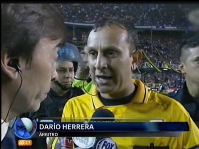 Las explicaciones del árbitro por la suspensión y las quejas de Gallardo