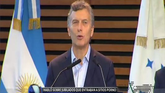 Macri escrachó a los abuelos de un centro de jubilados por mirar porno en Internet