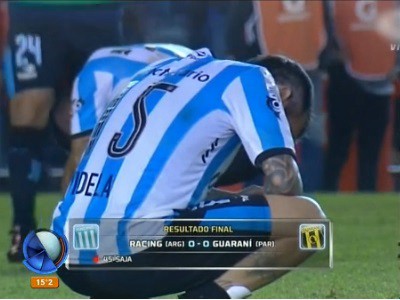 Racing no pudo con Guaraní y se quedó sin Copa Libertadores