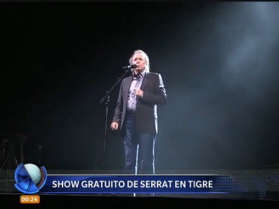 Serrat, gratis en el Tigre