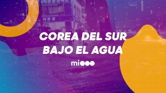 #BuenFlash Corea del Sur bajo el agua