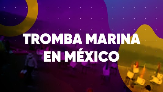 Tromba marina en México #BuenFlash