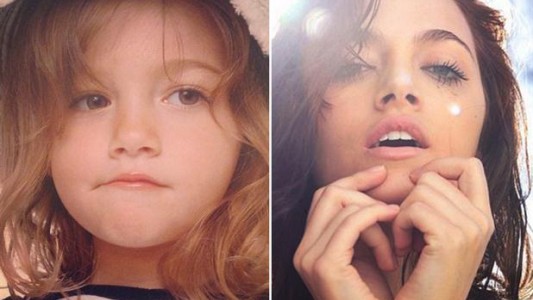 Así era Oriana Sabatini cuando era una nena