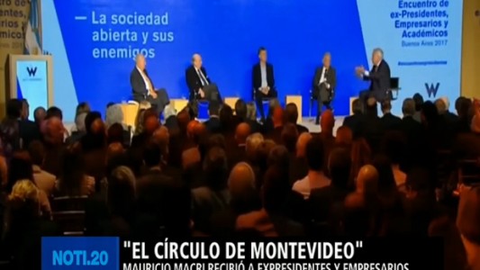 Mauricio Macri recibió a ex presidentes y empresarios
