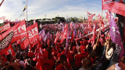 La izquierda vuelve a las calles y le reclama a la CGT un paro general por salario