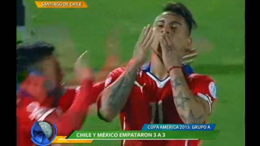 Chile y México regalaron un partidazo que terminó 3 a 3