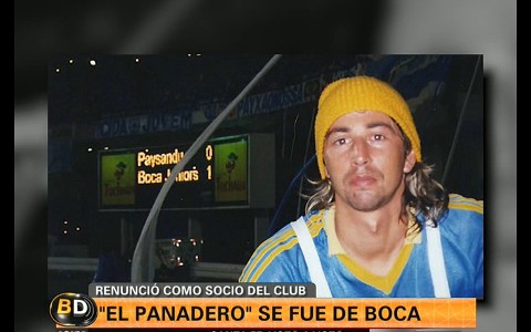 El "Panadero" Napolitano se fue de Boca