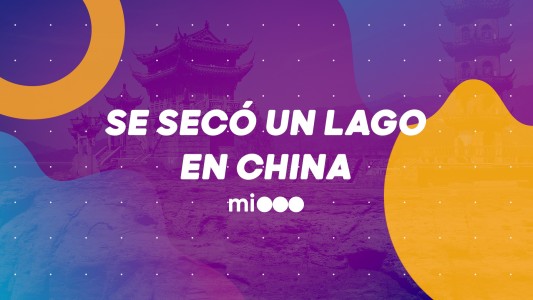 #BuenFlash Se secó un lago en China