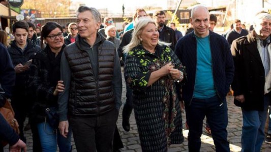 Carrió arrancó la campaña en Capital junto a Macri y Rodríguez Larreta
